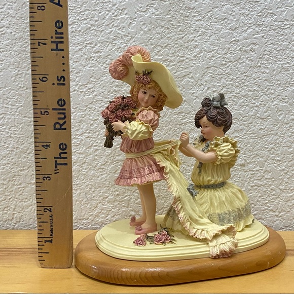 Vintage 1990 Maud Humphrey Bogart Playing Bridesmaid Limited Edition Figurine - Picture 10 of 14